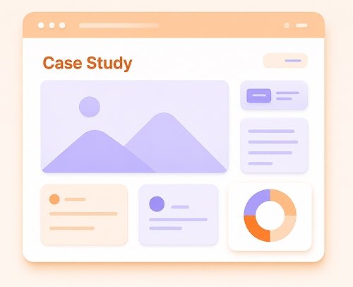 Portfolio & Case Studies illustration